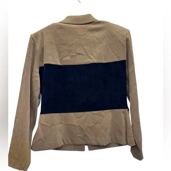 Worthington Tan and Black Women's Blazer - Picture 3 of 15